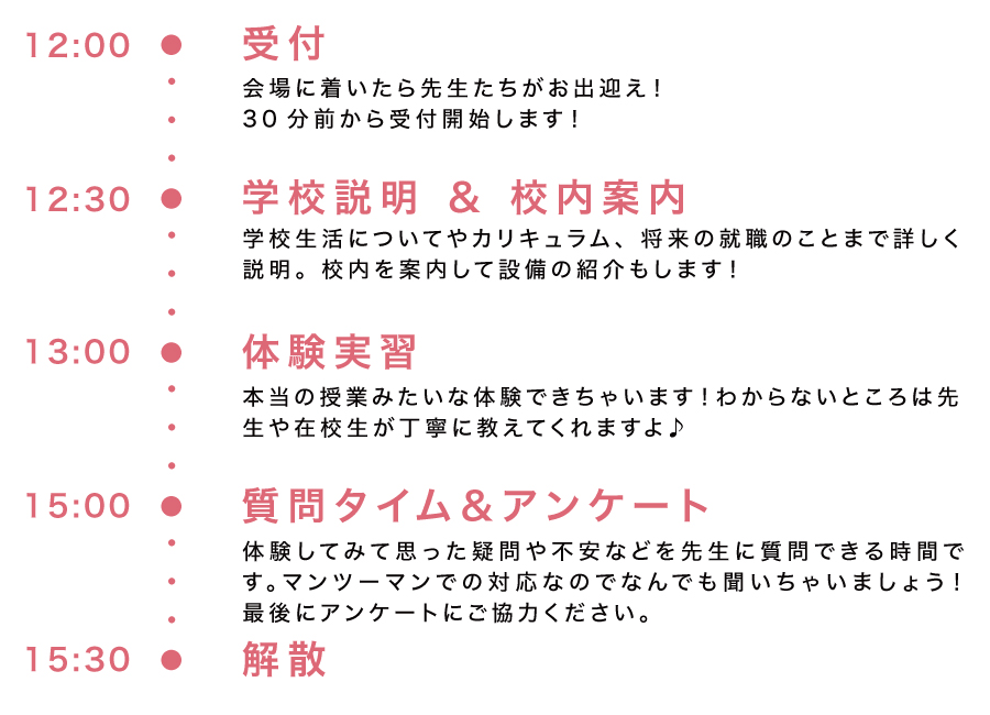 スケジュール