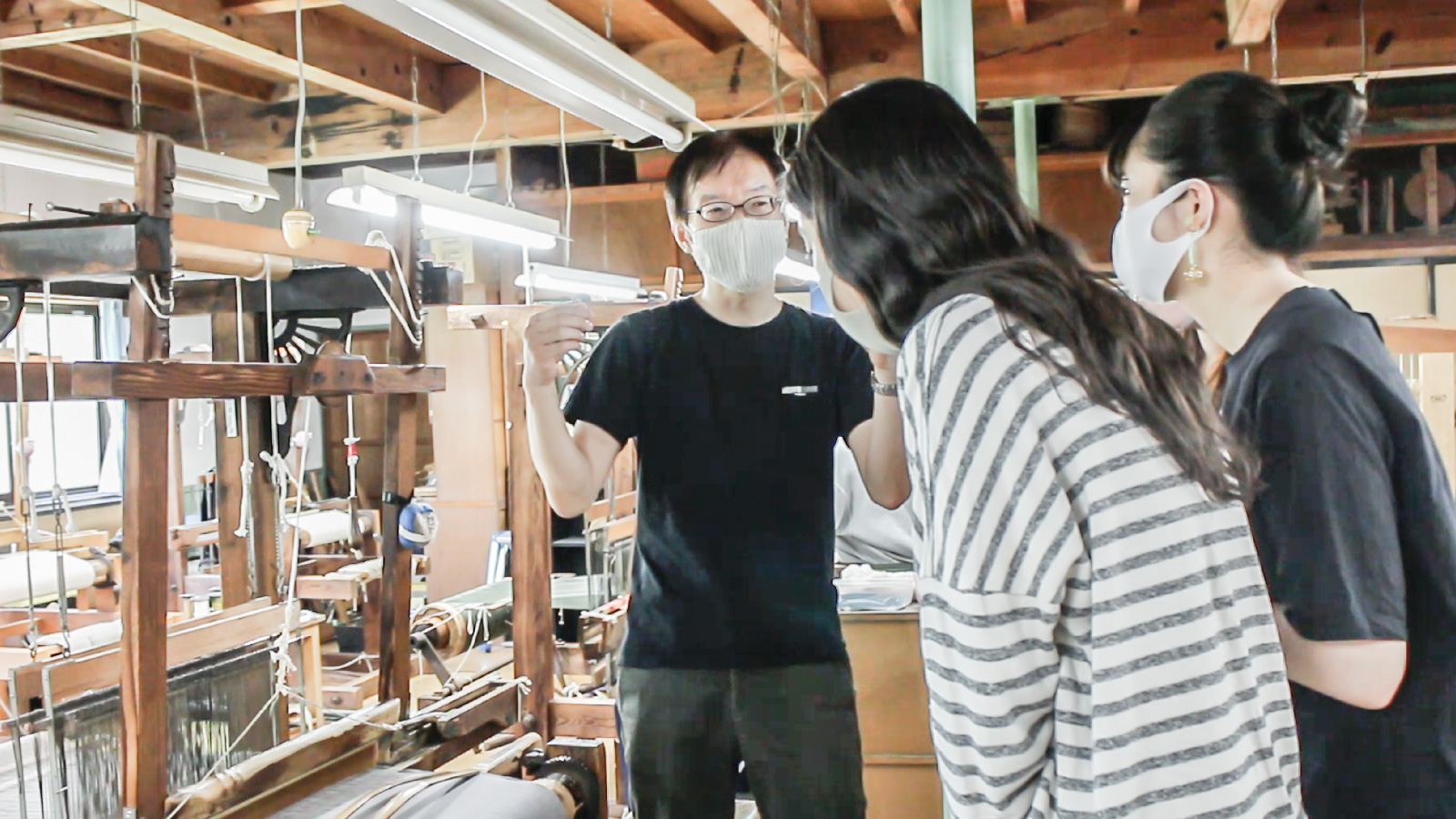 日本屈指の本麻手織上布『能登上布』山崎麻織物工房さんを訪問しました！
